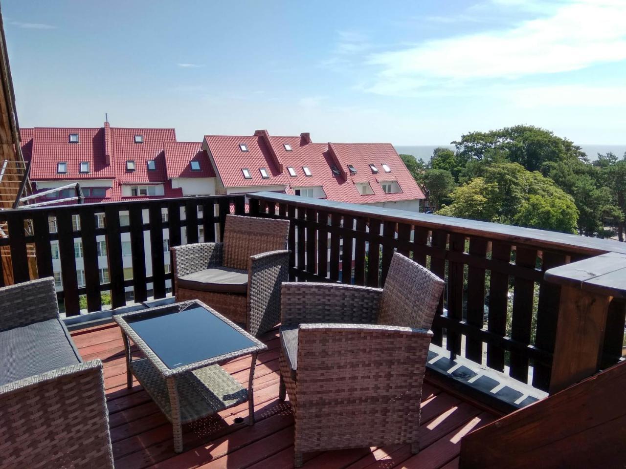 Apartamentai Niden - Su Terasa Ir Vaizdu I Marias Nidos Centre Exteriér fotografie